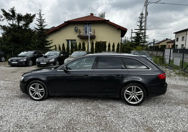 Audi A4 cena 42900 przebieg: 179000, rok produkcji 2012 z Krzepice małe 704